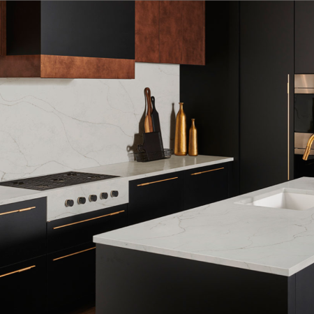MSI Quartz - Calacatta Prado Kitchen View