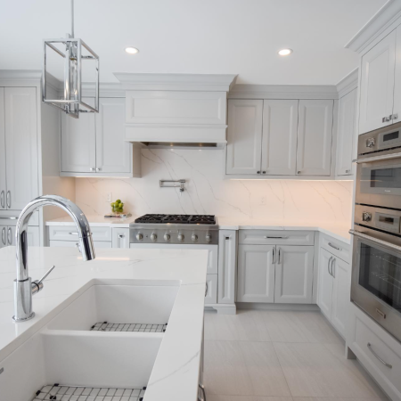 MSI Quartz - Calacatta Ultra Kitchen View